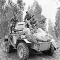 Automóvil blindado Humber. Trípoli (1943)