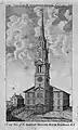 Este grabado de 1789 de la iglesia fue la primera imagen publicada de la Providencia