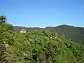 Vista del pueblo del camino a Fablo desde Orús