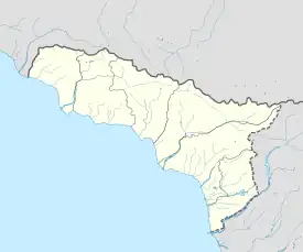 Sujumi ubicada en Abjasia