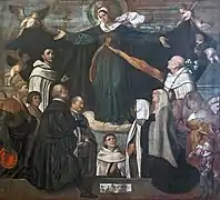 Virgen del Carmelo, de Moretto, ca. 1522.