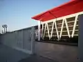 Ingreso a la estación por avenida Pajaritos.