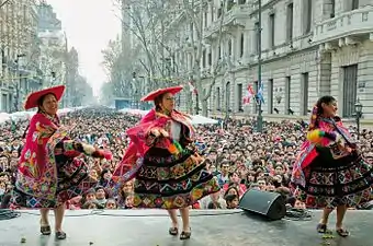 Actividad cultural del Perú en Buenos Aires llamado: Festividad PerúBA.