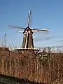 Afferden, el molino: korenmolen de Drie Waaien