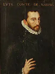 Luis de Nassau, por Adriaen Thomasz Key, 1570-1574