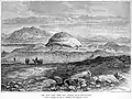 Vista de las ruinas de la estupa de Ahin Posh, Illustrated London News 16 de agosto de 1879.