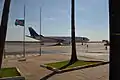 Airbus A330 de Air Namibia en el Aeropuerto Internacional Hosea Kutako de Windhoek, Namibia
