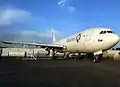 Airbus A300B4-203F de Aerounión (XA-TVU) en el Aeropuerto Internacional de la Ciudad de México.