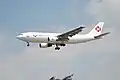 Airbus A300B4-203F de Aerounión (XA-TUE) aterrizando en el Aeropuerto Internacional de Los Ángeles.