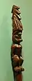 Akua Kaʻai (bastón figurativo), finales del s. XVIII - inicios del s. XIX, Honolulu Museum of Art
