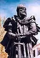 Al moro y al cristiano (detalle del cristiano), de 1983. Caravaca de la Cruz (Murcia).
