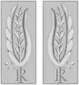Insignias para uniforme ceremonial