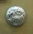 Jinete del tesoro de plata dacio de Lupu, siglo I a.C.
