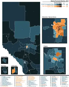 Elecciones provinciales de Alberta de 2019