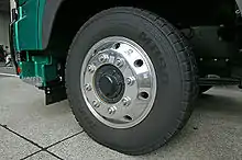 De aleación ligera Alcoa para camión.
