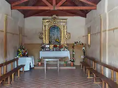 Interior del humilladero de San Roque