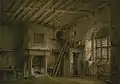 Stage Desing for Heart of Midlothian; The Tolbooth (1819), Centro Yale de Artes Británicas