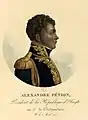 Alexandre Pétion, 1er Presidente de la República de Haití.