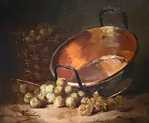 Alfred-Arthur Brunel de Neuville, Chaudron et prunes Caldero y ciruelas (SXIX)