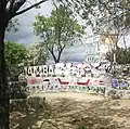 Construcciones realizadas en el Cerro de los locos