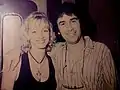 Alicia Muñiz y Carlos Sampayo "El ángel del amor" en enero de 1988.