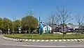 Alphen aan den Rijn, la rotonda: Raoul Wallenbergplein