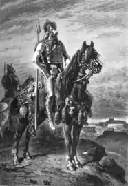 Caballero Gaulois (ilustración para François Guizot).