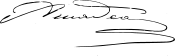 Firma de Amadeo I de España
