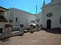 Plaza Diaz con sus mayólicas.
