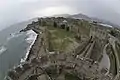 Vista de la torre principal del castillo de Anamur