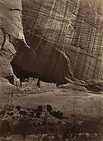 Ruinas de White House, Monumento Nacional Canyon de Chelly, 1873