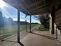 Vista de las vías desde el andén
