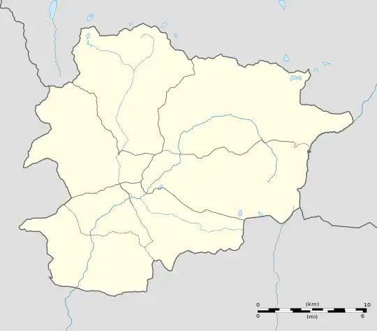 Andorra la Vieja ubicada en Andorra