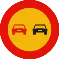 TR-305Adelantamiento prohibido