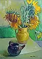 Girasoles, 1974, colección privada