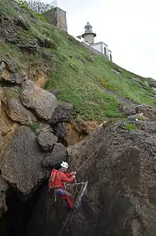 Descenso a la sima Antzoriz IV.