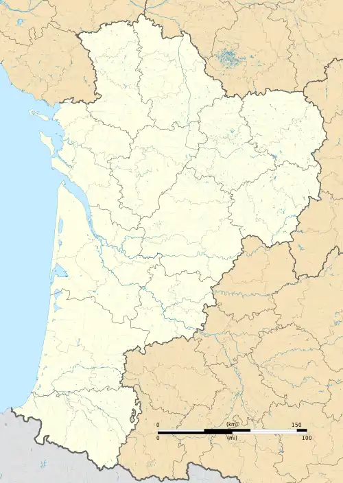 Biarritz ubicada en Nueva Aquitania