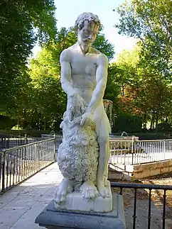 Sansón y león