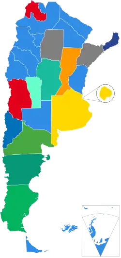 Elecciones provinciales de Argentina de 2015