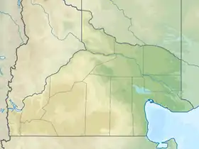 Isla Huemul ubicada en Provincia de Río Negro