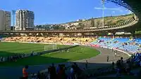 El terreno de juego tras la remodelación de 2008.