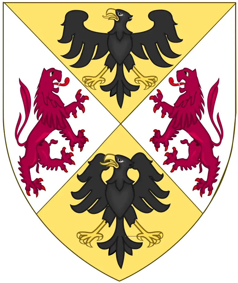 Escudo de armas de Fernando Alfonso de Valencia.