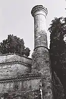 Minarete en la esquina noroeste.