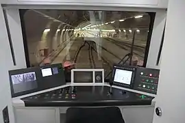La cabina del conductor