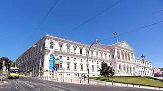 Escorzo del palacio de São Bento