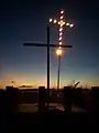 Figura 26: Atardecer en el Topo de La Cruz, sitio de celebración de las festividades religiosas de la Cruz de Mayo