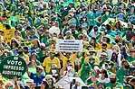 Manifestantes a favor de Jair Bolsonaro