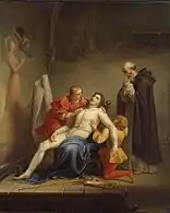 La Mort de Masaccio (1817), San Petersburgo, Museo del Ermitage.