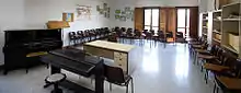 Aula 4 del Conservatorio Superior de Música Eduardo Martínez Torner