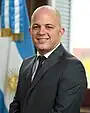 Avelino Zurro, durante su gestión al frente de la Secretaría de Municipios